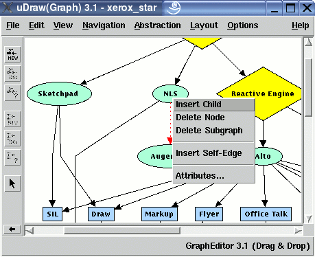 Node Pop-Up Menu